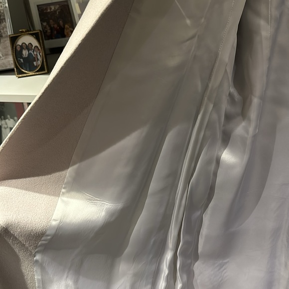 Jill Sanders wool/cashmere/fur coat - Picture 5 of 8